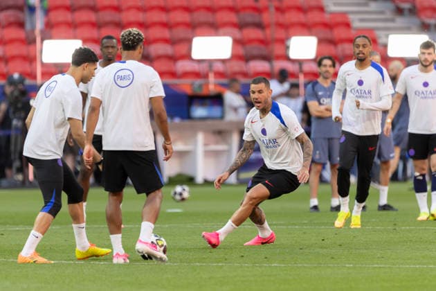 May 29, 2026, Budapest, Budapest, Hungary: PSG Training Paris Paris Saint-Germain FC..Budapest Budapest Hungary - ZUMAn07_ 20260529_zia_n07_008 Copyright: xNorthfotox