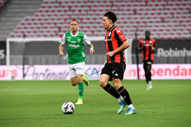 OGC Nice v AS Saint-Etienne - Ligue 1 McDonald s 2025 2026 - Relegation Promotion Playoffs 20 Tom LOUCHET (ogcn) during the Ligue 1 Relegation Promotion Playoffs matchs between Nice and Saint-Etienne at Allianz Riviera on May 29, 2026 in Nice, France. Nice France  Copyright: xFEPx 776502581