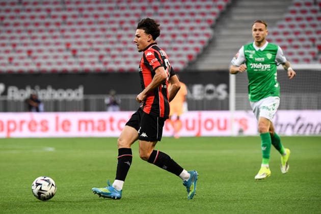 OGC Nice v AS Saint-Etienne - Ligue 1 McDonald s 2025 2026 - Relegation Promotion Playoffs 20 Tom LOUCHET (ogcn) during the Ligue 1 Relegation Promotion Playoffs matchs between Nice and Saint-Etienne at Allianz Riviera on May 29, 2026 in Nice, France. Nice France  Copyright: xFEPx 776502581