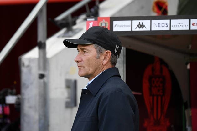 OGC Nice v AS Saint-Etienne - Ligue 1 McDonald s 2025 2026 - Relegation Promotion Playoffs Philippe MONTANIER (Entraineur Saint-Etienne ASSE) during the Ligue 1 Relegation Promotion Playoffs matchs between Nice and Saint-Etienne at Allianz Riviera on May 29, 2026 in Nice, France. Nice France  Copyright: xFEPx 776502581