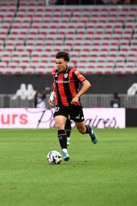 OGC Nice v AS Saint-Etienne - Ligue 1 McDonald s 2025 2026 - Relegation Promotion Playoffs 20 Tom LOUCHET (ogcn) during the Ligue 1 Relegation Promotion Playoffs matchs between Nice and Saint-Etienne at Allianz Riviera on May 29, 2026 in Nice, France. Nice France  Copyright: xFEPx 776502581