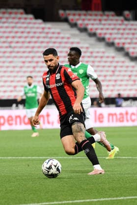OGC Nice v AS Saint-Etienne - Ligue 1 McDonald s 2025 2026 - Relegation Promotion Playoffs 08 Morgan SANSON (ogcn) during the Ligue 1 Relegation Promotion Playoffs matchs between Nice and Saint-Etienne at Allianz Riviera on May 29, 2026 in Nice, France. Nice France  Copyright: xFEPx 776502581