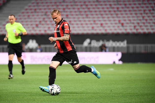 OGC Nice v AS Saint-Etienne - Ligue 1 McDonald s 2025 2026 - Relegation Promotion Playoffs 26 Melvin BARD (ogcn) during the Ligue 1 Relegation Promotion Playoffs matchs between Nice and Saint-Etienne at Allianz Riviera on May 29, 2026 in Nice, France. Nice France  Copyright: xFEPx 776502581
