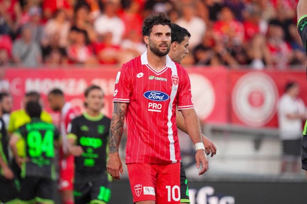 Patrick Cutrone dell AC Monza durante la partita tra Monza e Catanzaro, del Campionato italiano di calcio Serie BKT 2025 2026, Venerdi 29 Maggio 2026, - calcio ( Photo by Alessio Morgese LaPresse )  Copyright: xAlessioxMorgesex xLaPressex