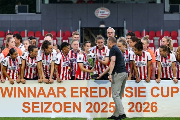 Football, Women, Netherlands, PSV Eindhoven wins Dutch championship