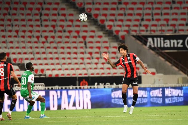 OGC Nice v AS Saint-Etienne - Ligue 1 McDonald s 2025 2026 - Relegation Promotion Playoffs 04 DANTE (ogcn) during the Ligue 1 Relegation Promotion Playoffs matchs between Nice and Saint-Etienne at Allianz Riviera on May 29, 2026 in Nice, France. Nice France  Copyright: xFEPx 776502581
