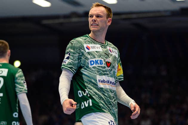 Mathias Gidsel Fuechse Berlin, 19 GER, ThSV Eisenach vs Fuechse Berlin, 1 Daikin Handballbundesliga, Handball, Matchday 30, Season 2025 2026, 29 05 2026 GER, ThSV Eisenach vs Fuechse Berlin, 1 Daikin Handballbundesliga, Handball, Matchday 30, Season 2025 2026, 29 05 2026 Eisenach Copyright: xEibner-Pressefoto MartinxHerbstx EP_MHT