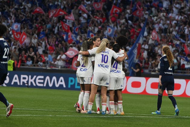 Football : OL Lyonnes vs Paris FC- final French Ligue Arkema - 29 05 2026 CHAWINGA Tabitha of OL Lyonnes scoring goal during the Final French Ligue Arkema match between OL Lyonnes and Paris FC at the Groupama stadium Lyon ,on May 29 2026 LYONFrance  Copyright: xMouradxAllilix