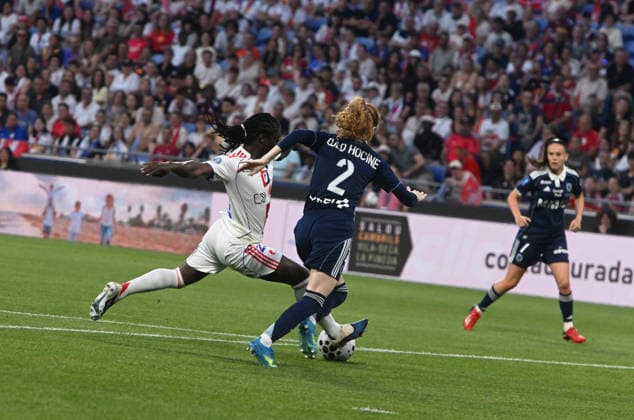 Football : OL Lyonnes vs Paris FC- final French Ligue Arkema - 29 05 2026 CHAWINGA Tabitha of OL Lyonnes scoring goal during the Final French Ligue Arkema match between OL Lyonnes and Paris FC at the Groupama stadium Lyon ,on May 29 2026 LYONFrance  Copyright: xMouradxAllilix