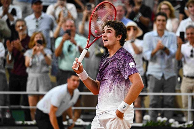 TENNIS : Roland Garros 2026 - Paris - 28 05 2026 Joao Fonseca (BRA) ParisFrance  Copyright: xBaptistexAutissierx