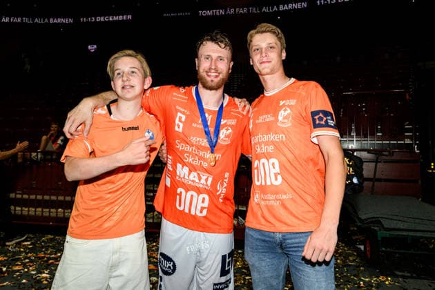 260529 IFK Kristianstads Philip Henningsson after final four in the Mens Handball League between HK Malmö and IFK Kristianstad on May 29, 2026 in Malmö  Copyright: MATHILDAxSCHULER BB260529MA121