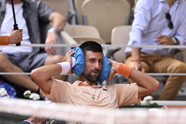 Tennis -Internationaux de France - Roland Garros 2026 - ITF - 29 05 2026 - Tennis -Internationaux de France - Roland Garros 2026 - ITF - 29 05 2026 - Novak Djokovic - Serbie ParisFrance  Copyright: xChryslenexCaillaud Psnewzx