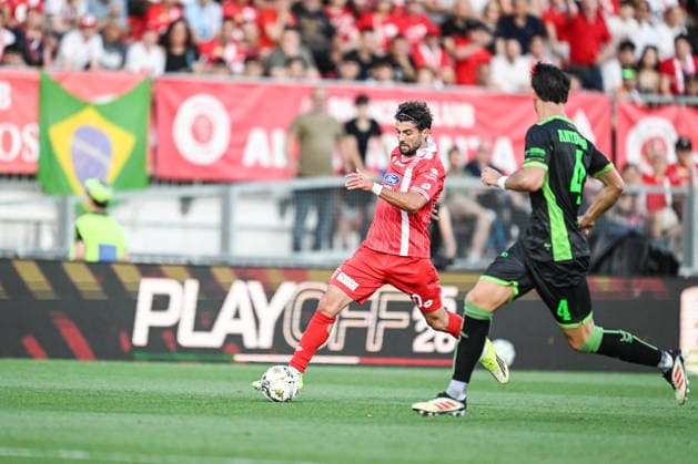 FOOTBALL - Serie B - Playoffs - Final - AC Monza vs US Catanzaro Photo by IPA ABACAPRESS.COM85167388 - Patrick Cutrone of AC Monza in action during the Italian Serie BKT second leg Final football match between AC Monza and and US Catanzaro on 29 of May 2026 at U-Power stadium in Monza, Italy. Photo Tiziano Ballabio Monza Italy  Copyright: xIPAxSport ABACAx