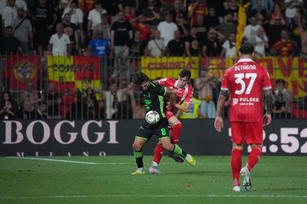 Filippo Pittarello del Catanzaro durante la partita tra Monza e Catanzaro, del Campionato italiano di calcio Serie BKT 2025 2026, Venerdi 29 Maggio 2026, - calcio ( Photo by Alessio Morgese LaPresse )  Copyright: xAlessioxMorgesex xLaPressex