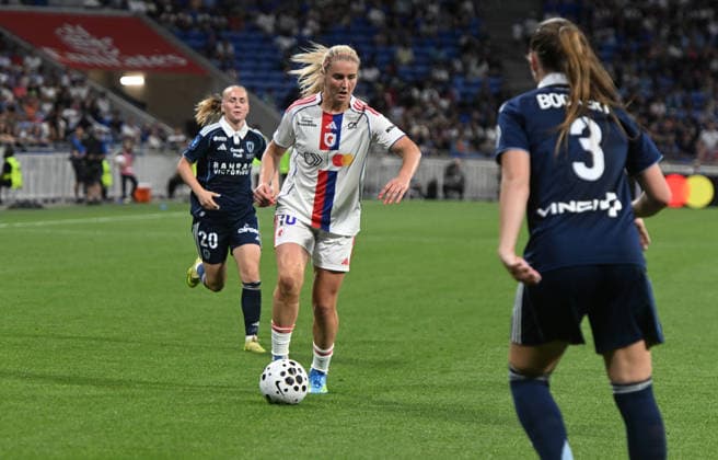 Football : OL Lyonnes vs Paris FC- final French Ligue Arkema - 29 05 2026 Horan LINDSEY of OL Lyonnes during the Final French Ligue Arkema match between OL Lyonnes and Paris FC at the Groupama stadium Lyon ,on May 29 2026 LYONFrance  Copyright: xMouradxAllilix