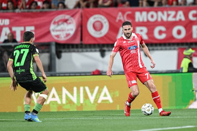 FOOTBALL - Serie B - Playoffs - Final - AC Monza vs US Catanzaro Photo by IPA ABACAPRESS.COM85168410 - Paulo Azzi of AC Monza in action during the Italian Serie BKT second leg Final football match between AC Monza and and US Catanzaro on 29 of May 2026 at U-Power stadium in Monza, Italy. Photo Tiziano Ballabio Monza Italy  Copyright: xIPAxSport ABACAx