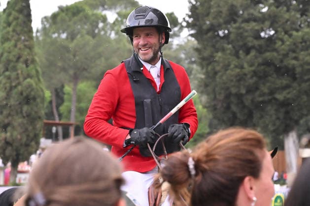 EQUITATION - International Equitation - Piazza di Siena - 93rd CSIO of Rome 2026 Photo by IPA ABACAPRESS.COM85168588 - Patricio PASQUEL (MEX) and CHAKKALOU PS wins the jump-off against Germany during the 93rd CSIO Roma 2026 Competition No. 5 - NATIONS CUP INTESA SANPAOLO Two rounds competition - h. 160 Prize Money: 220,000 Ä on May 29, 2026 at Piazza di Siena in Rome, Italy. Rome Italy  Copyright: xIPAxSport ABACAx