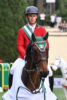 EQUITATION - International Equitation - Piazza di Siena - 93rd CSIO of Rome 2026 Photo by IPA ABACAPRESS.COM85168594 - Fernando MARTINEZ SOMMER (MEX) and JOEP with the Mexico Team wins the 93rd CSIO Roma 2026 Competition No. 5 - NATIONS CUP INTESA SANPAOLO Two rounds competition - h. 160 Prize Money: 220,000 Ä on May 29, 2026 at Piazza di Siena in Rome, Italy. Rome Italy  Copyright: xIPAxSport ABACAx