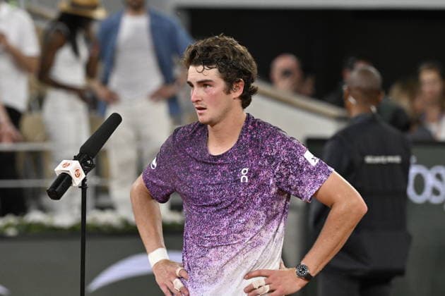 Tennis -Internationaux de France - Roland Garros 2026 - ITF - 29 05 2026 - Tennis -Internationaux de France - Roland Garros 2026 - ITF - 29 05 2026 - Joao Fonseca - bresil ParisFrance  Copyright: xChryslenexCaillaud Psnewzx