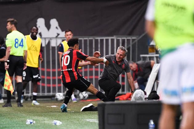 OGC Nice v AS Saint-Etienne - Ligue 1 McDonald s 2025 2026 - Relegation Promotion Playoffs Claude PUEL (Entraineur Nice OGCN) during the Ligue 1 Relegation Promotion Playoffs matchs between Nice and Saint-Etienne at Allianz Riviera on May 29, 2026 in Nice, France. Nice France  Copyright: xFEPx 776502581