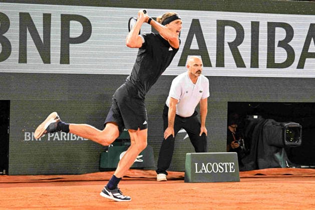 TENNIS : Roland Garros 2026 - Paris - 29 05 2026 Alexander Zverev (GER) ParisFrance  Copyright: xBaptistexAutissierx