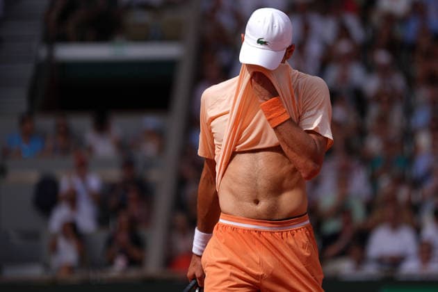 2026-05-29 2026 French Open - Day Six PARIS, FRANCE - MAY 29: Novak Djokovic of Serbia during Day Six of the 2026 French Open at Roland Garros on May 29, 2026 in Paris, France. (Photo by Marleen Fouchier BSR Agency) Paris France Content not available for redistribution in The Netherlands directly or indirectly through any third parties. Copyright: xBSRxAgencyx