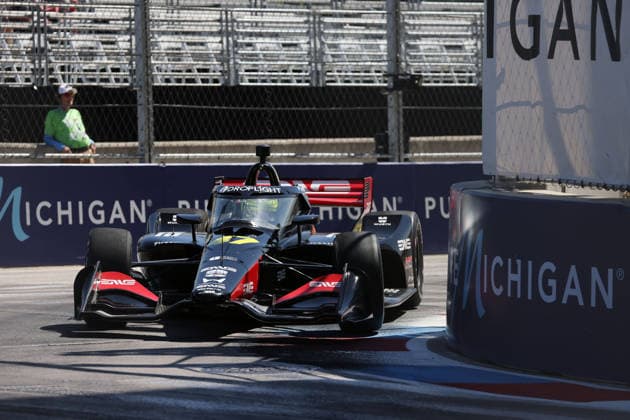 Mike Schumacher GER Honda 47, Team Rahal Letterman Lanigan Racing, 1 free practice, Detroit, Michigan, USA, 29 05 2026, Indycar Series