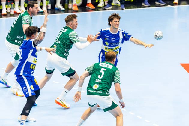 29 05 2026, GER, Handball, Men, Season 25 26, Daikin 1 Bl, 30 Matchday, ThSV Eisenach Fuechse Berlin Lasse Bredekjaer Andersson Fuechse Berlin , Stephan Seitz ThSV Eisenach,44 99817 Eisenach Werner Assmann Halle Am Sportp Thueringen Germany