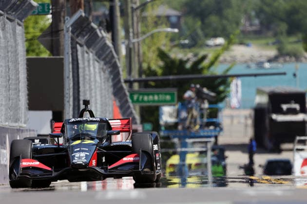 Mike Schumacher GER Honda 47, 1 free practice, Team Rahal Letterman Lanigan Racing, Detroit, Michigan, USA, 29 05 2026, Indycar Series,