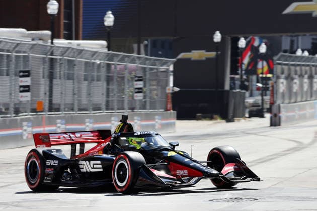 Mike Schumacher GER Honda 47 Team Rahal Letterman Lanigan Racing, 1 free practice, Detroit, Michigan, USA, 29 05 2026, Indycar Series