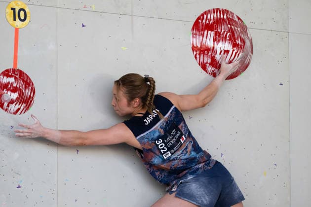 May 29, 2026, Madrid, Madrid, Spain: Silver medalist MELODY SEKIKAWA of Japan in action during the women s Boulder finals at the World Climbing Series Comunidad de Madrid 2026 held in Alcobendas. Madrid Spain - ZUMAd308 20260529_zsp_d308_048 Copyright: xJuanxCarlosxLucasx