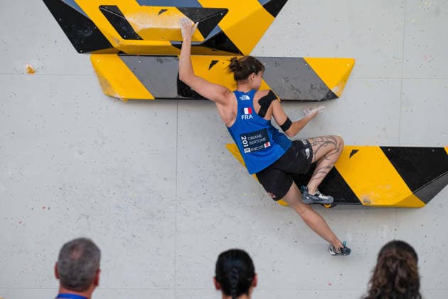 Climbing, bouldering, World Climbing Series in Madrid