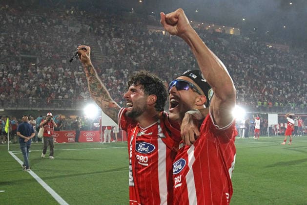PATRICK CUTRONE, DANY MOTA CARVALHO, Monza, Serie B, 2025-26, Monza vs Catanzaro 0-2, 29-05-2026, Esultanza, Celebration, Jubel SERIE B 2025-26 FINALE PLAY OFF RITORNO MONZA-CATANZARO 0-2