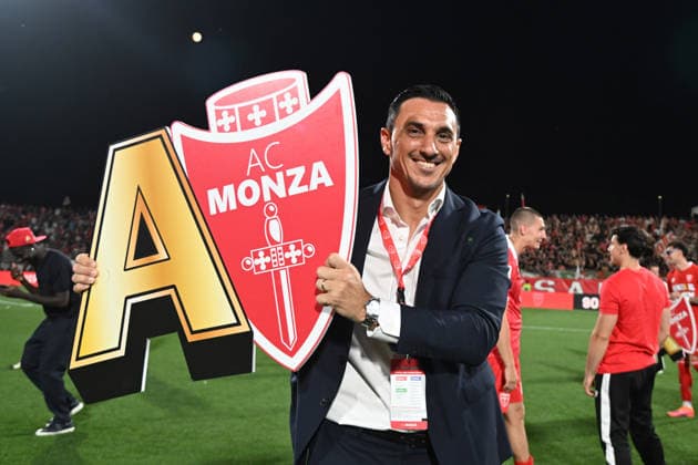 NICOLAS BURDISSO, Monza, Serie B, 2025-26, Monza vs Catanzaro 0-2, 29-05-2026, Esultanza, Celebration, Jubel SERIE B 2025-26 FINALE PLAY OFF RITORNO MONZA-CATANZARO 0-2