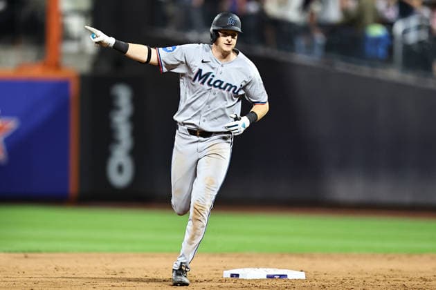 Baseball, MLB, New York Mets - Miami Marlins