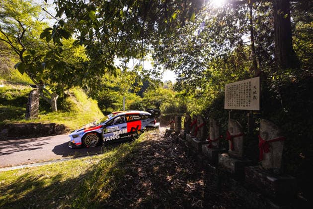 AUTO - WRC, Motorsport Rallye, WM - RALLY JAPAN 2026 11 Thierry NEUVILLE, Martijn WYDAEGHE, Hyundai i20 N Rally1, action during the 2026 Rally Japan, 7th round of the 2026 FIA WRC World Rally Car Championship, from May 28 to 30, 2026 at Toyota, Aichi, Japan - ToyotaJapan Copyright: xNikosxKatikisx