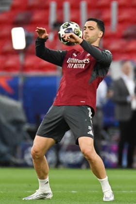BUDAPEST, HUNGARY - MAY 29: General view during the training session one day ahead of the UEFA Champions League 2026 Final between Paris Saint-Germain and Arsenal at Puskas Arena on May 29, 2026 in Budapest, Hungary.  Copyright: xVCGx 111644957153