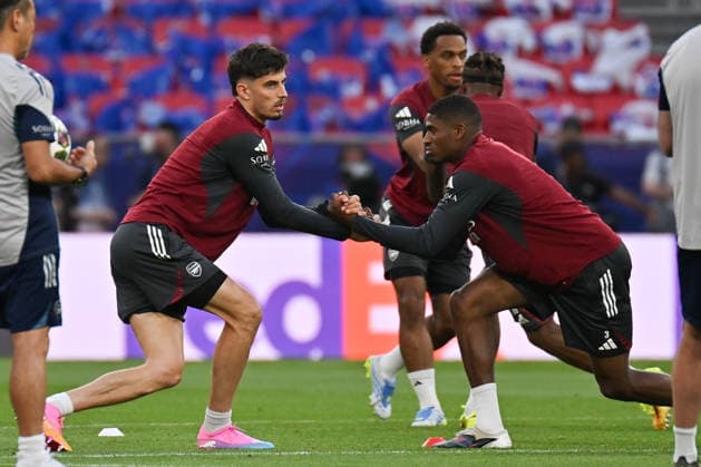 BUDAPEST, HUNGARY - MAY 29: General view during the training session one day ahead of the UEFA Champions League 2026 Final between Paris Saint-Germain and Arsenal at Puskas Arena on May 29, 2026 in Budapest, Hungary.  Copyright: xVCGx 111644957133