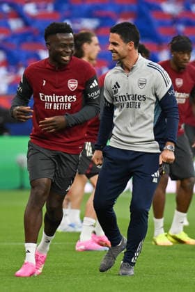 BUDAPEST, HUNGARY - MAY 29: General view during the training session one day ahead of the UEFA Champions League 2026 Final between Paris Saint-Germain and Arsenal at Puskas Arena on May 29, 2026 in Budapest, Hungary.  Copyright: xVCGx 111644957139