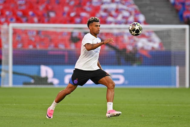 BUDAPEST, HUNGARY - MAY 29: General view during the training session one day ahead of the UEFA Champions League 2026 Final between Paris Saint-Germain and Arsenal at Puskas Arena on May 29, 2026 in Budapest, Hungary.  Copyright: xVCGx 111644941905