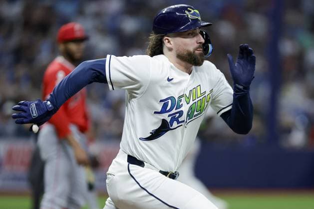 Baseball, MLB, Tampa Bay Rays - Los Angeles Angels