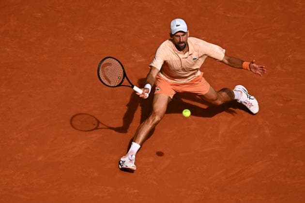 2026 French Open - 2nd round - Novak Djokovic defeated by Joao Foncesca - Paris Novak Djokovic (SRB) during his second round match at the 2026 Roland-Garros tournament in Paris, FRANCE, on May 29, 2026. Photo by Corinne Dubreuil ABACAPRESS.COM PARIS France  Copyright: xDubreuilxCorinne ABACAx