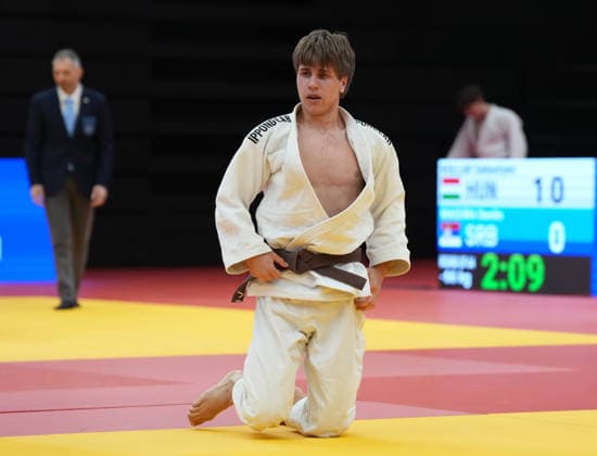 JUDO - EJU Junior European Cup GRAZ,AUSTRIA,30.MAY.26 - JUDO - EJU Junior European Cup. Image shows Davyd Bezpalenko (AUT).  GEPAxpictures xMichaelxRiedler