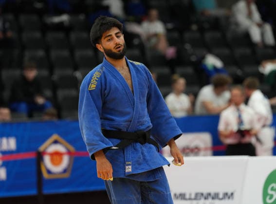 JUDO - EJU Junior European Cup GRAZ,AUSTRIA,30.MAY.26 - JUDO - EJU Junior European Cup. Image shows Hozan Arslan (AUT).  GEPAxpictures xMichaelxRiedler