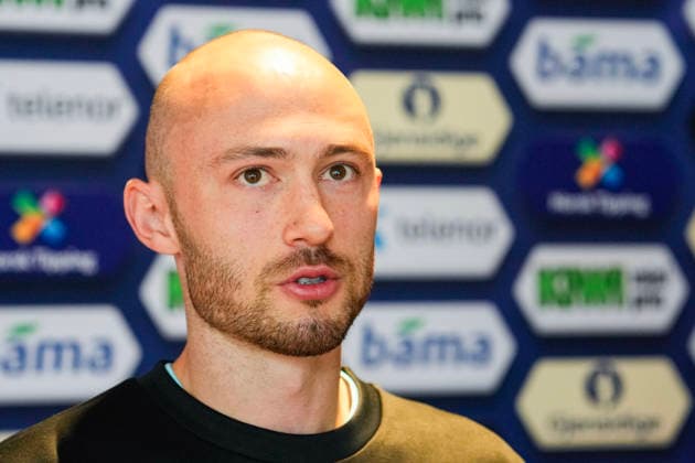 National football team press conference Oslo 20260530 Fredrik Aursnes during a press conference at Ullevaal Stadium ahead of the international match against Sweden Photo Beate Oma Dahle NTB Oslo Norway EDITORIAL USE ONLY RESTRICTED USE FOR BETTING COMPANIES  Copyright: xBeatexOmaxDahlex xNTBx