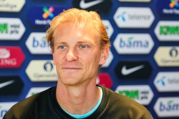 Football, Norway national team, Press conference