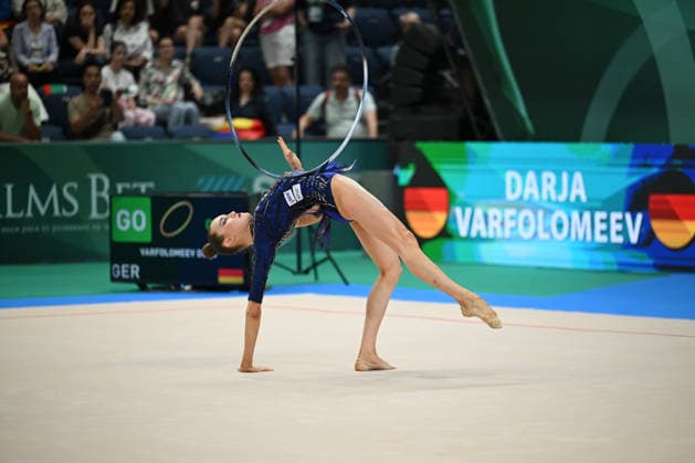 IPA85176332 - VARFOLOMEEV Darja (GER) during European Championships in Rhythmic gymnastics, Rhythmische Sportgymnastik, RSG Gymnastics in Varna, Bulgaria, May 30 2026  Copyright: xFilippoxTomasi IPAxSportx xx 85176332