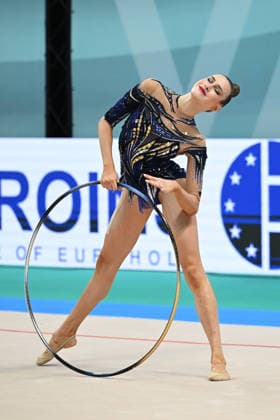 IPA85176337 - VARFOLOMEEV Darja (GER) during European Championships in Rhythmic gymnastics, Rhythmische Sportgymnastik, RSG Gymnastics in Varna, Bulgaria, May 30 2026  Copyright: xFilippoxTomasi IPAxSportx xx 85176337