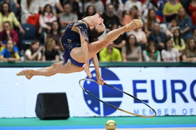 IPA85176346 - VARFOLOMEEV Darja (GER) during European Championships in Rhythmic gymnastics, Rhythmische Sportgymnastik, RSG Gymnastics in Varna, Bulgaria, May 30 2026  Copyright: xFilippoxTomasi IPAxSportx xx 85176346