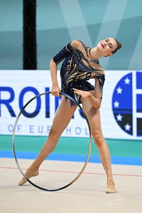 OTHER - Gymnastics - European Championships in Rhythmic gymnastics, Rhythmische Sportgymnastik, RSG Photo by IPA ABACAPRESS.COM85176337 - VARFOLOMEEV Darja (GER) during European Championships in Rhythmic Gymnastics, Gymnastics in Varna, Bulgaria, May 30 2026 Varna Bulgaria  Copyright: xIPAxSport ABACAx